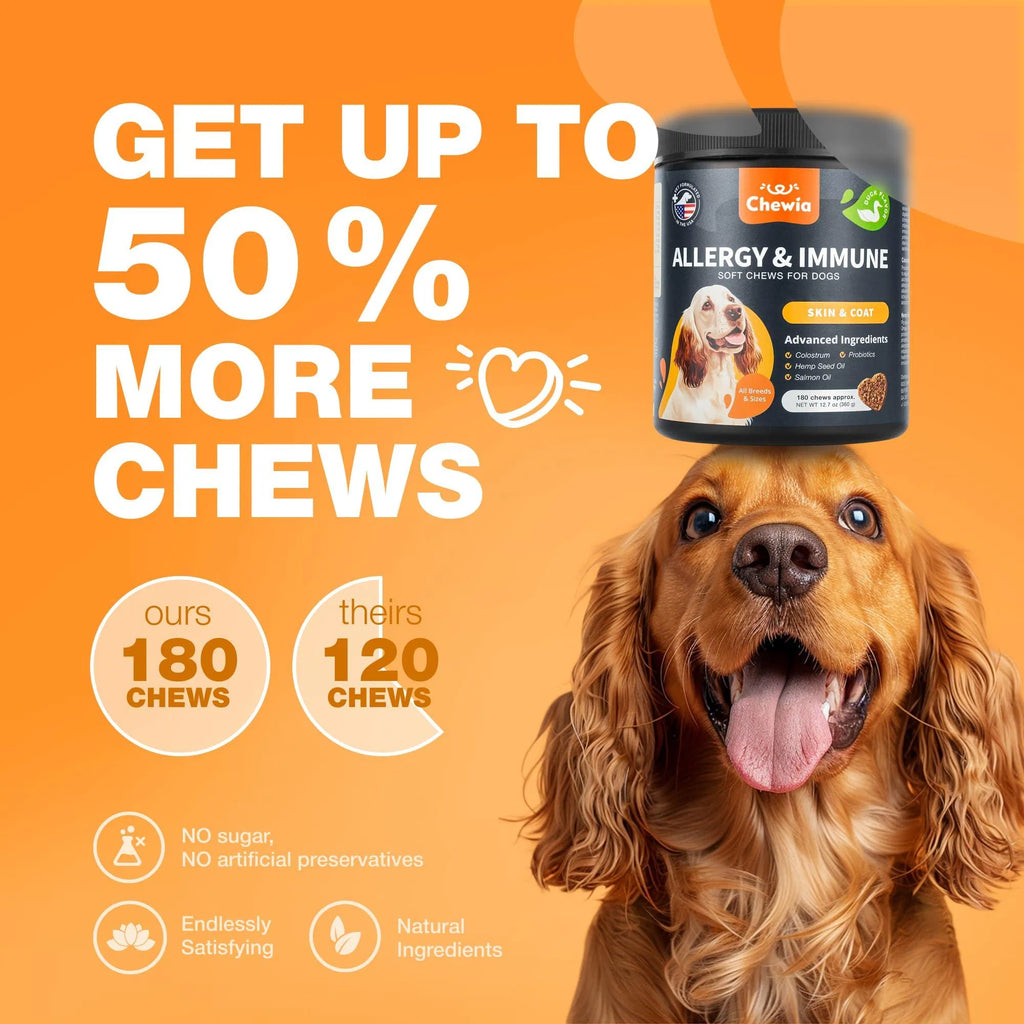 Allergy & Itch Relief Chews for Dogs