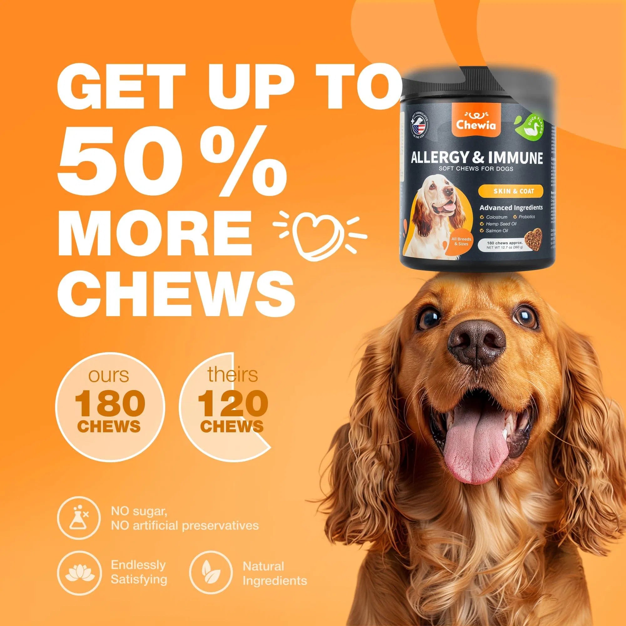 Allergy & Itch Relief Chews for Dogs