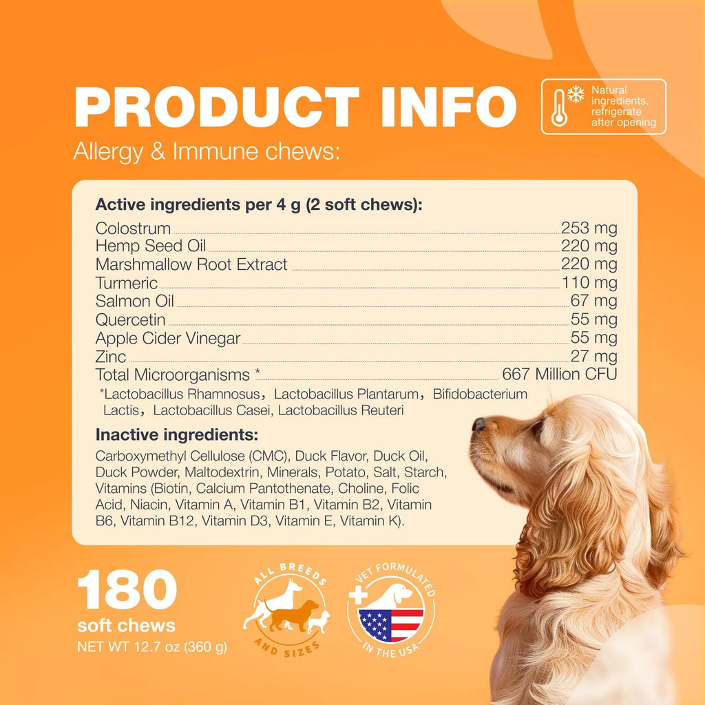 Allergy & Itch Relief Chews for Dogs