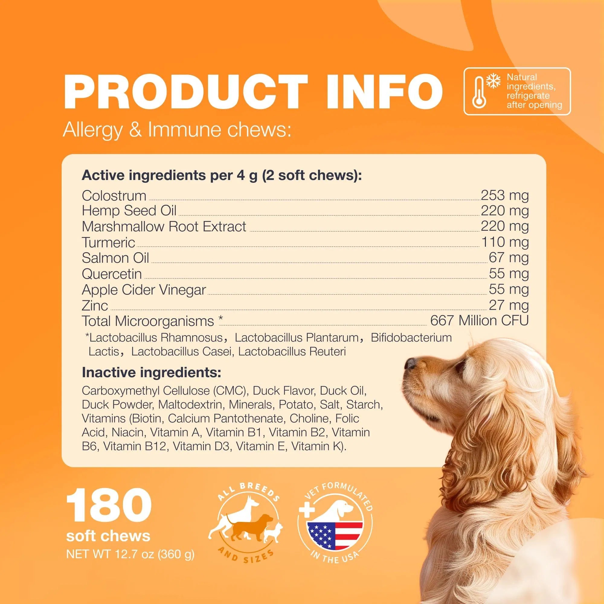 Allergy & Itch Relief Chews for Dogs