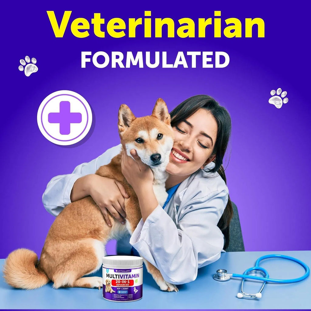 Multivitamin Chews for Dogs – Daily Health & Joint Support